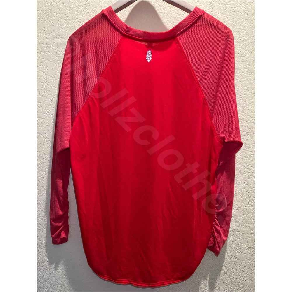 Free People Rudi Raglan Ruched Long Sleeve - Picture 9 of 13